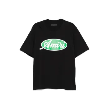 AMIRI Logo Printed Crewneck T Shirt