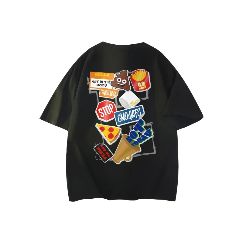 Emoji Short Sleeved T Shirts Unisex-3