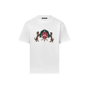 LOUIS VUITTON Embellished Cotton T Shirt