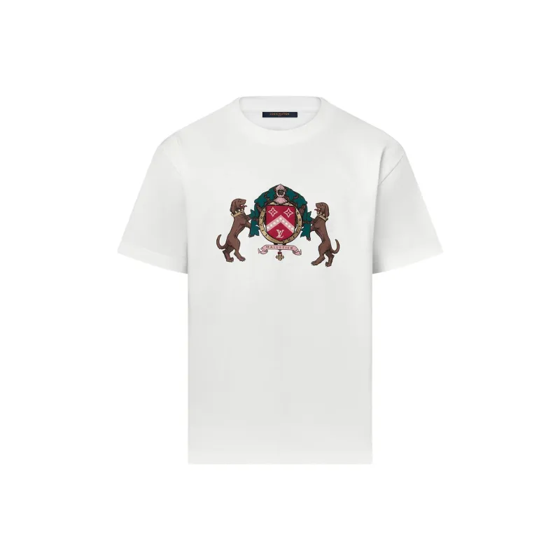 LOUIS VUITTON Embellished Cotton T Shirt-0