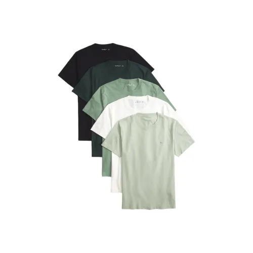 Abercrombie＆Fitch T Shirt Men's Pack Of 5 Multicolor