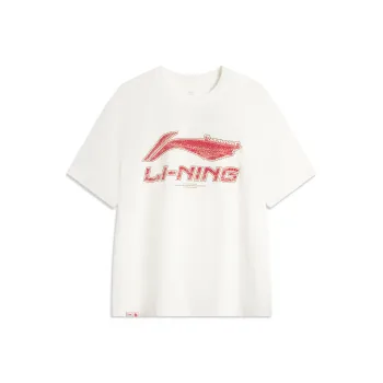 LiNing x GUGONG,LIANMINGKUAN Chinese Culture Series T Shirt Men's White