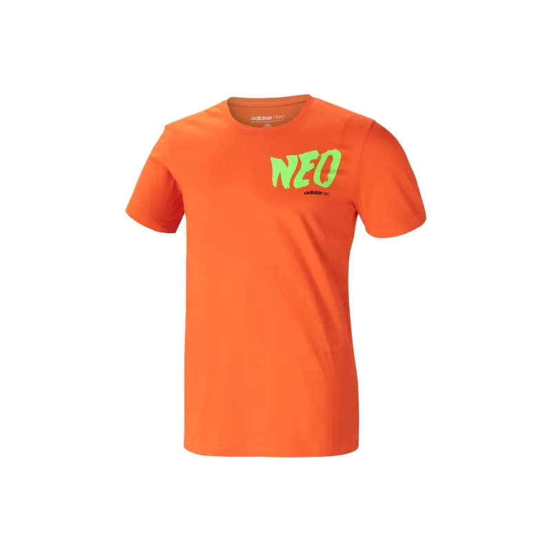 Adidas Neo T Shirt Men's Orange-0