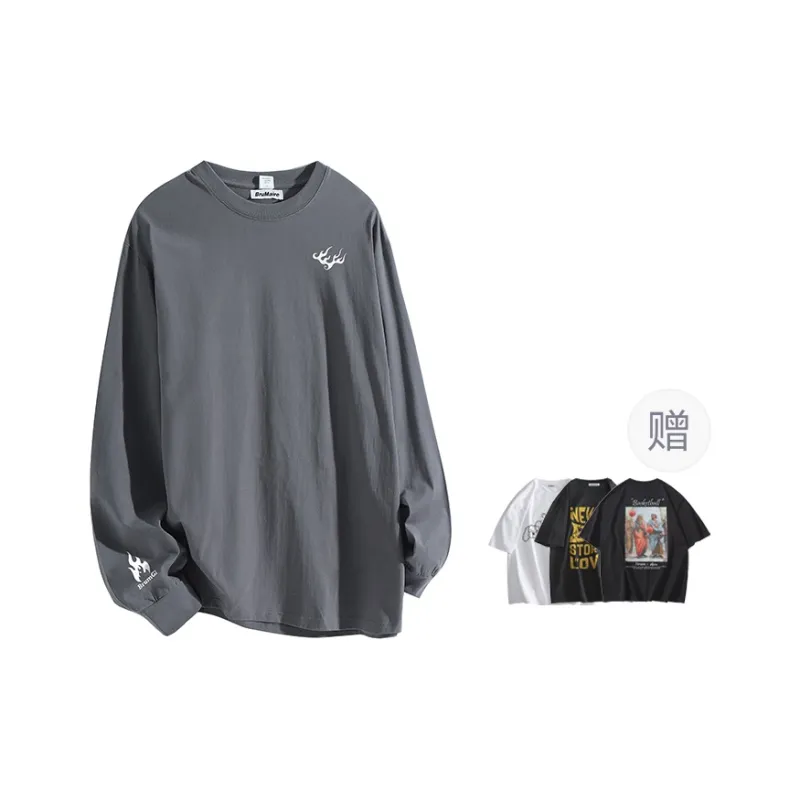 BRUMAIRE T-Shirt Unisex Dark Gray-8