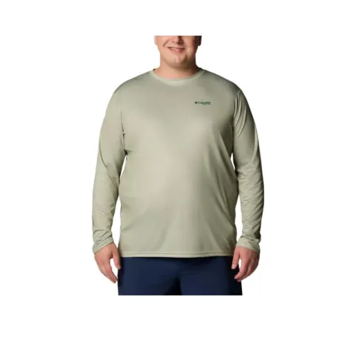 Columbia PFG Terminal Tackle Fish Flag T-Shirt Men's Smoky Sage Green