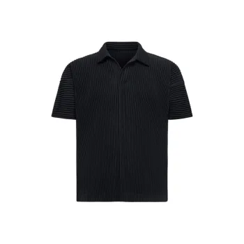 Homme Plissé Issey Miyake T Shirt Men's Black