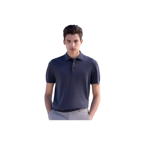 VICUTU 블루 남성 티셔츠