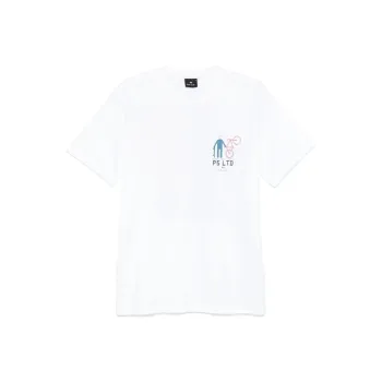 Paul Smith Graphic Printed Crewneck T Shirt
