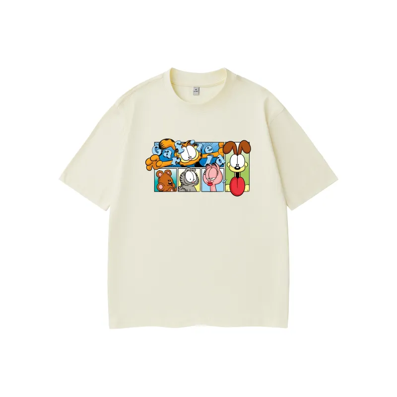 FOREVER 21 Garfield Joint Name T Shirts Unisex-8