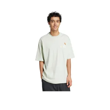 Adidas T Shirt Unisex Linen Green