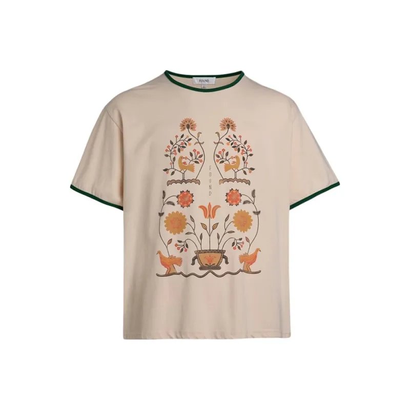 Profound T Shirt Unisex Beige Yellow-0