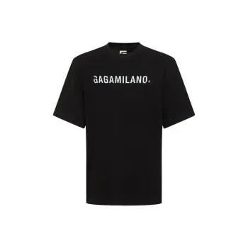 GAGAML T Shirts Men Black
