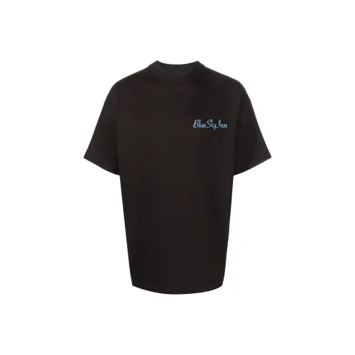 Blue Sky Inn Logo embroidered T shirt