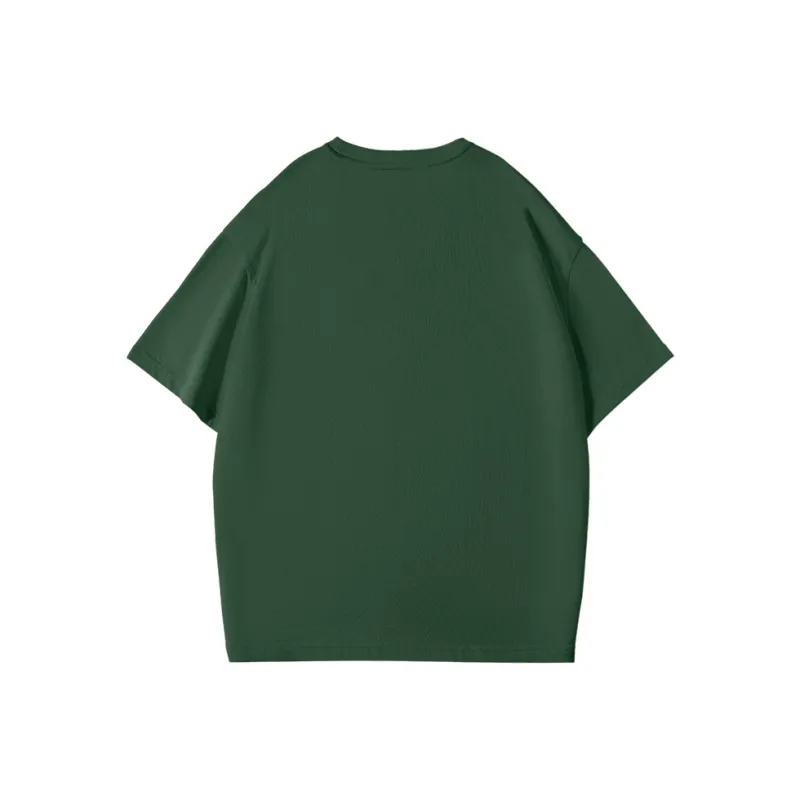 Cotton Gene Drop Shoulder Sleeve T Shirt Women's-8