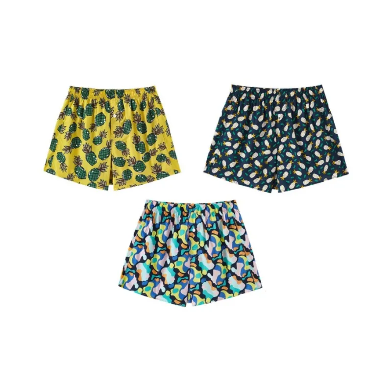 Qiao Ni Tong Boxer Shorts Men's Combo Set-7