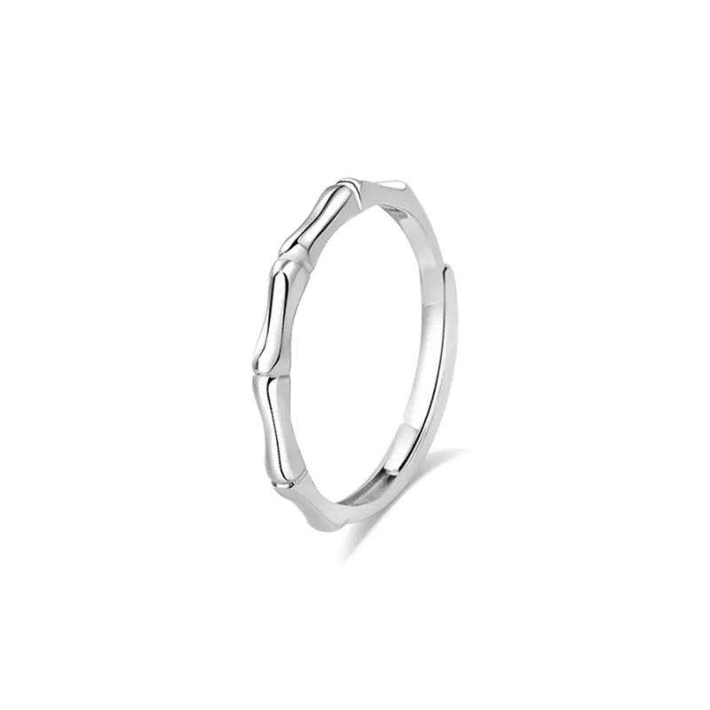 CANHUI S999 Fine Silver Rings Unisex-0