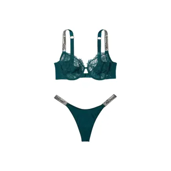 Victoria's Secret Underwear Set Women's Green