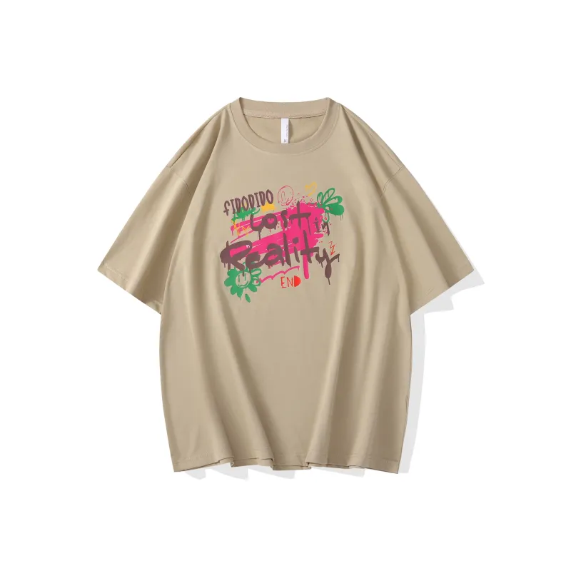 FIDO DIDO Short Sleeved T Shirts Unisex-24