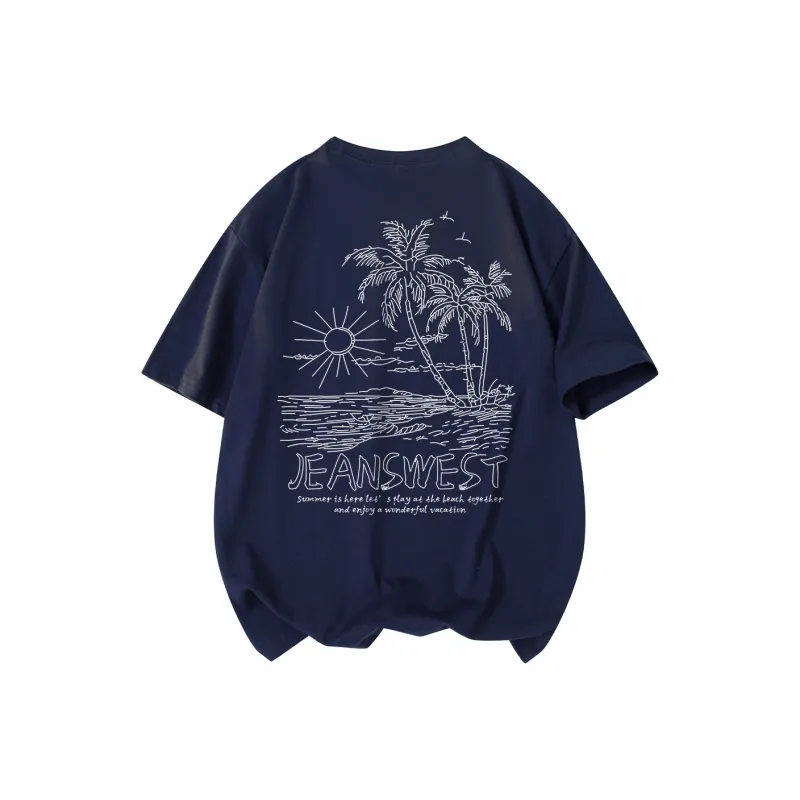 JEANSWEST T Shirts Unisex-4