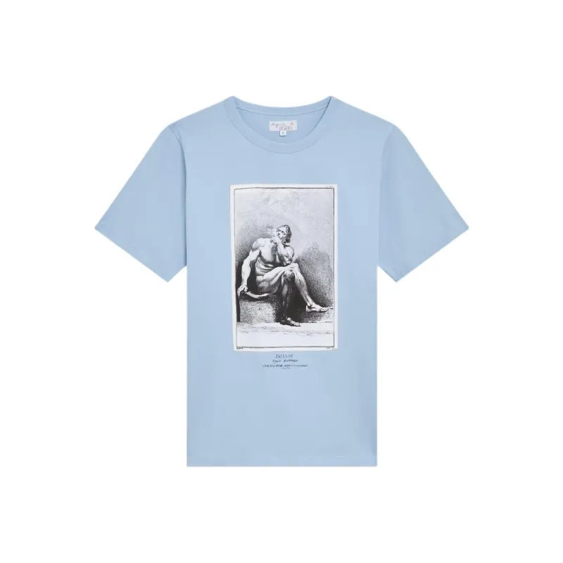 Agnes B. FW24 T-Shirt Unisex Blue-0