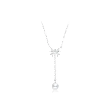 PRETTY DIARY Zircon Alloy Necklaces Women's