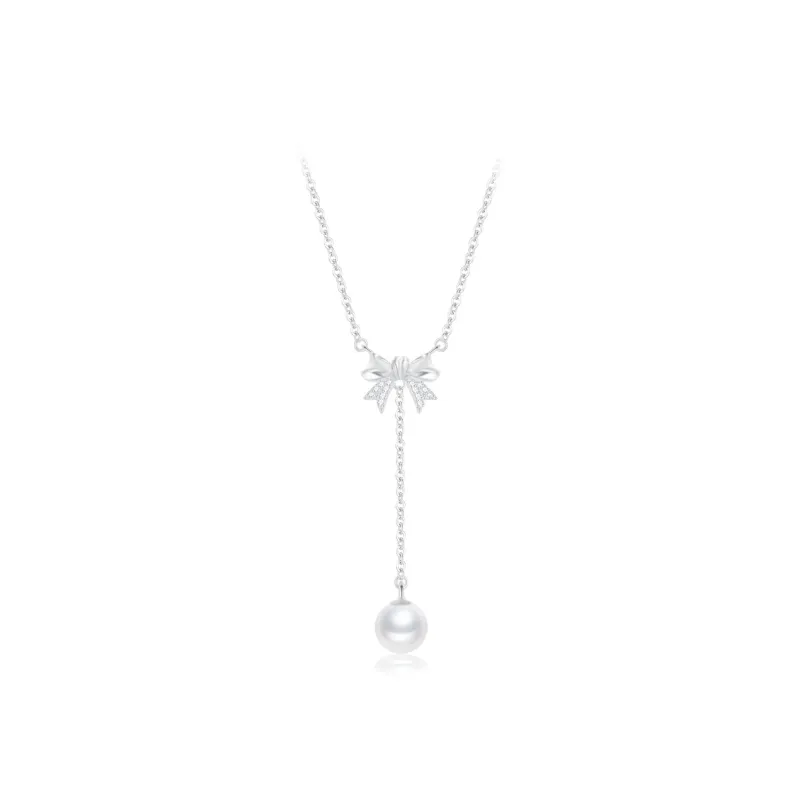 PRETTY DIARY Zircon Alloy Necklaces Women's-0