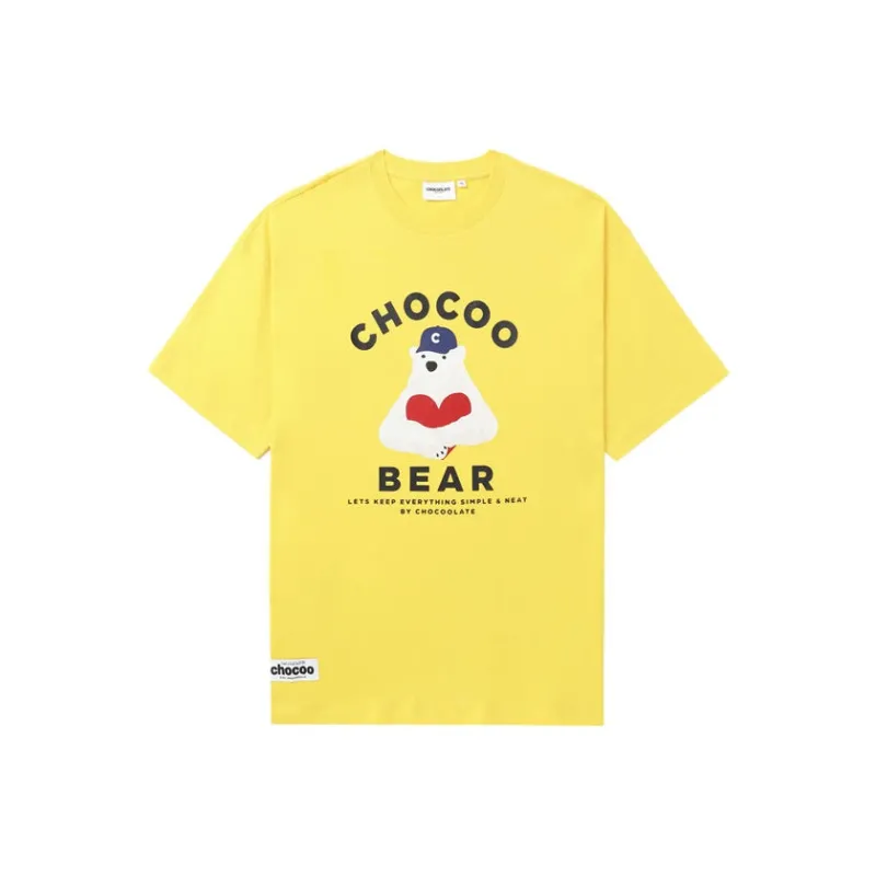  CHOCOOLATE Graphic print Cotton T shirt-10