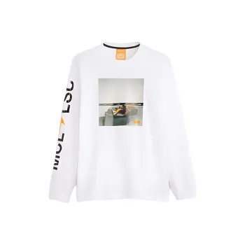 Mclaren X Levis McLaren Racing Co branded Edition T Shirts Men White