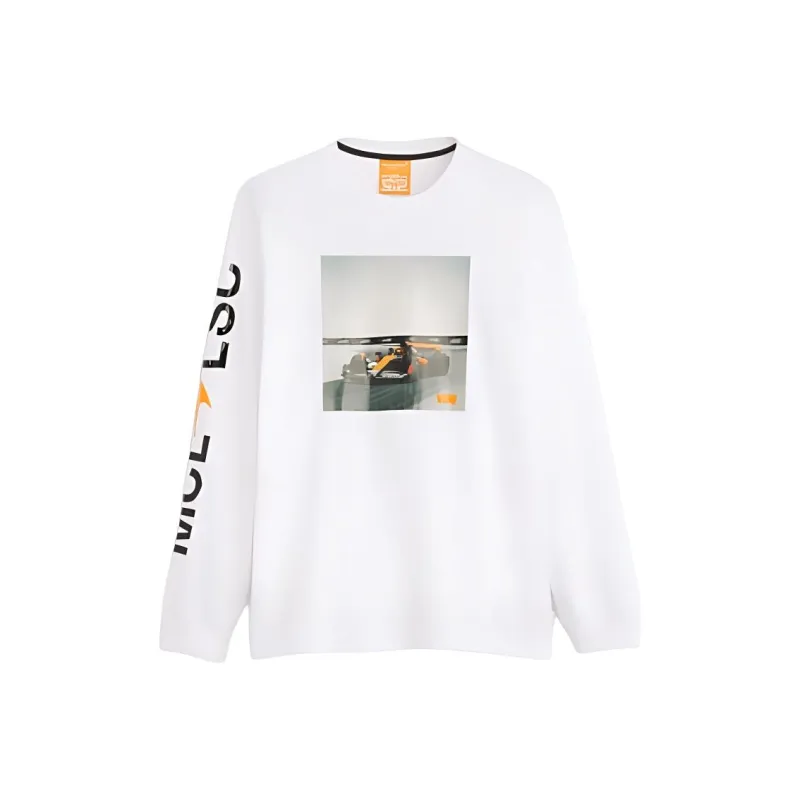 Mclaren X Levis McLaren Racing Co branded Edition T Shirts Men White-0