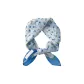 Dark Blue Small Floral