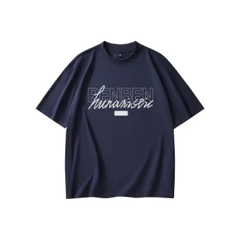 RENBEN Drop Shoulder Sleeve T Shirt Unisex