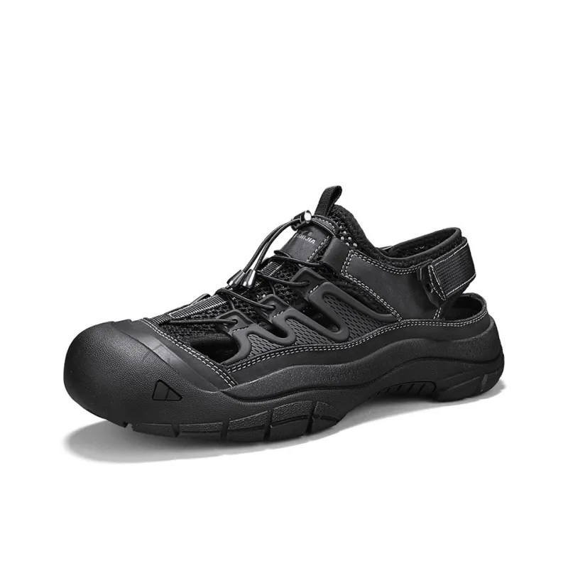 G.N.SHIJIA Slip Resistant Breathable Grip Height Increasing Abrasion Resistant River Trekking Shoes Men's-2