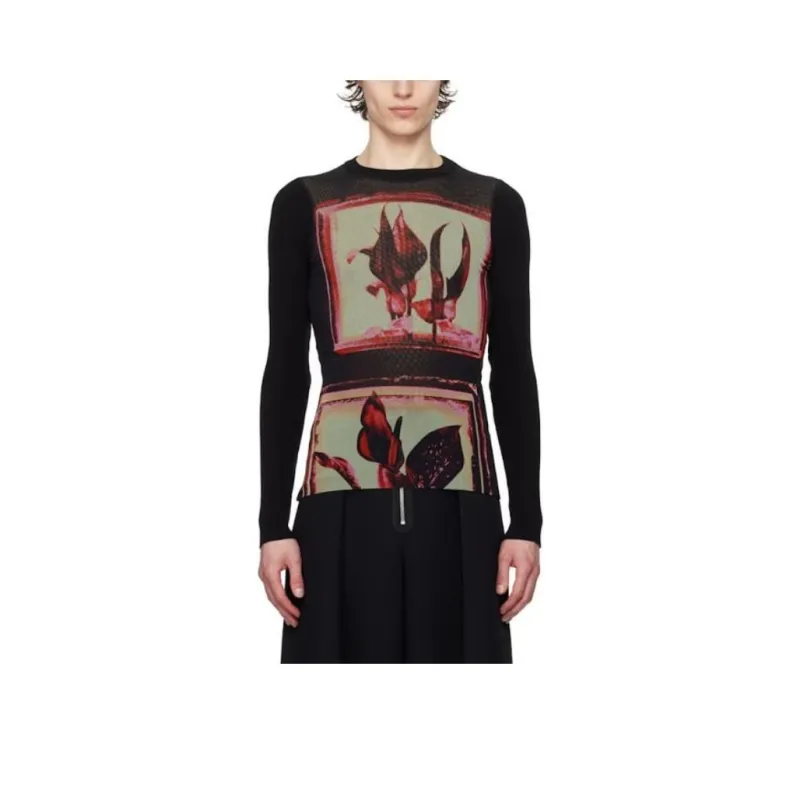 Jean Paul Gaultier Flowers Cadres Maxi Dress-0
