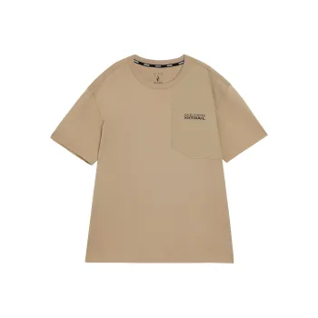 Skechers T Shirt Unisex Cashew Nut Latte