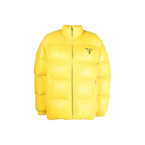 PRADA FW22 Down Jacket Coat Winter Women's Yellow