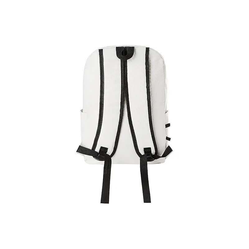 Caramella Nylon Backpack Regular Unisex Black/White-3