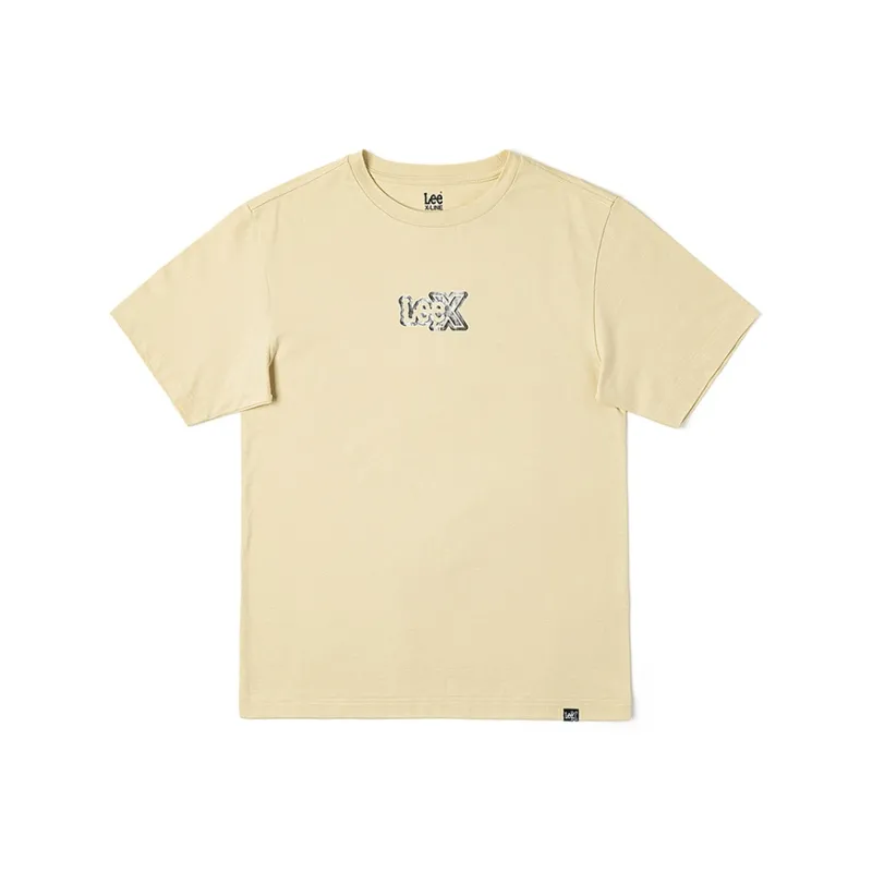 Lee T Shirts Unisex Yellow-0