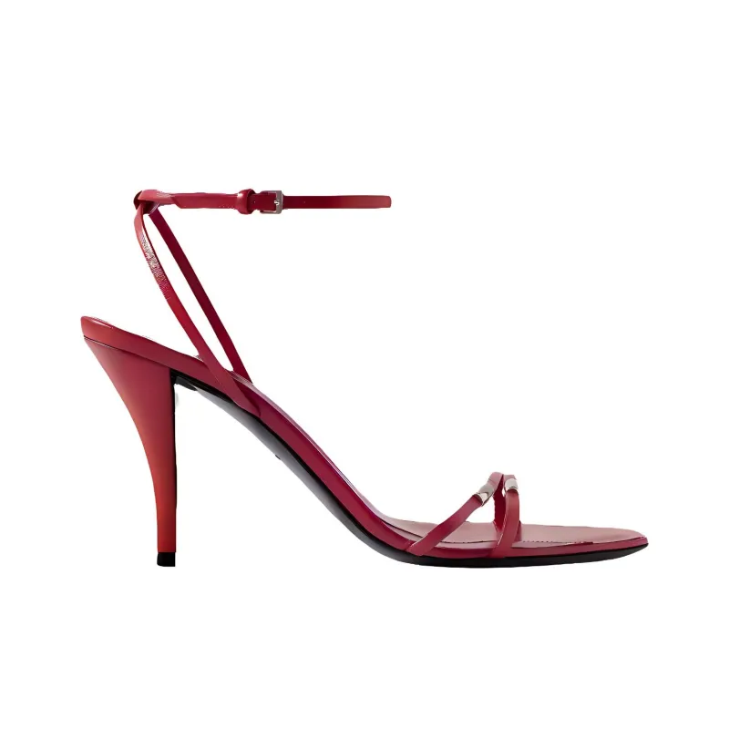 THE ROW Cleo Bijou Strap Sandals 8.5cm Women's Red-1