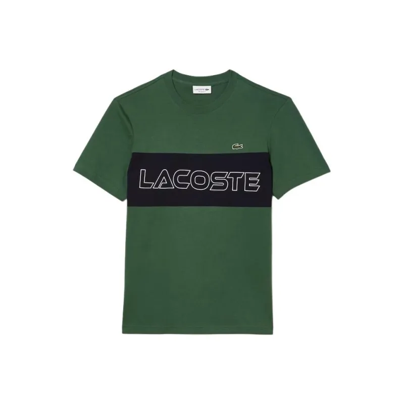 LACOSTE T Shirt Men's Olive Green-0