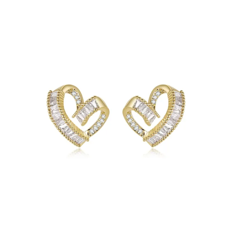 MCK 925 Silver Needles Stud Earrings Women's-0