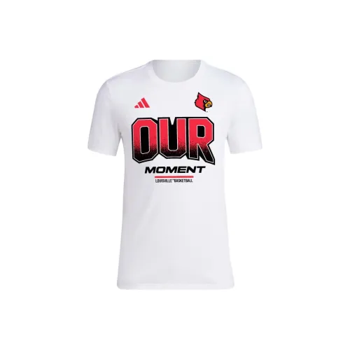 Adidas University Of Louisville Post Season Tee T-Shirt Men's White