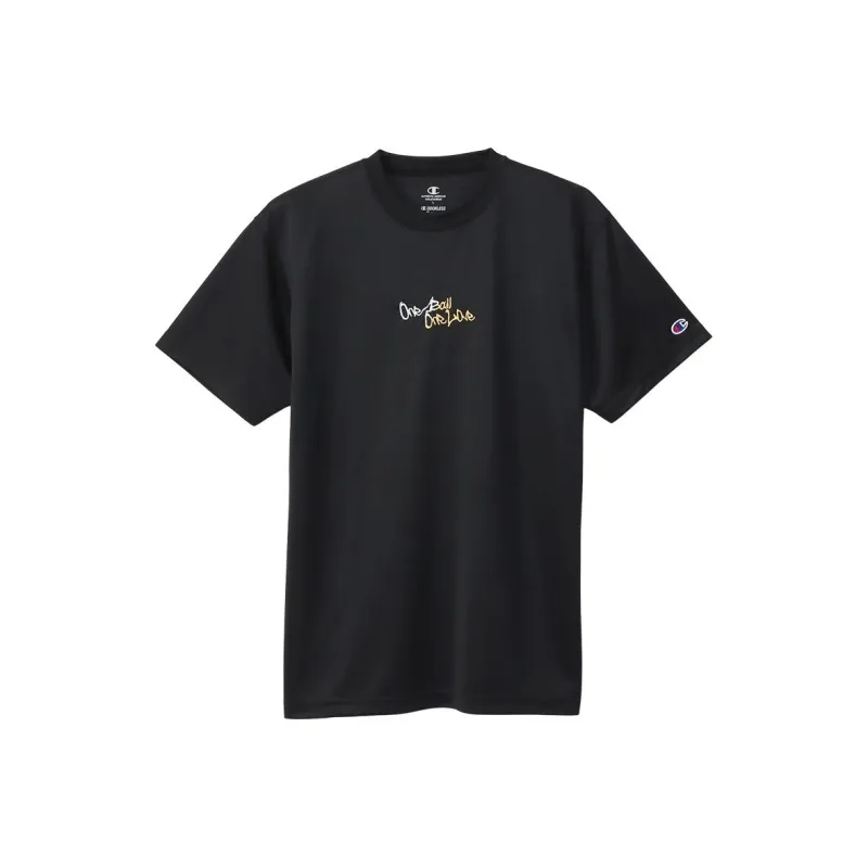 Champion T-Shirt Men's Black/Gold-0