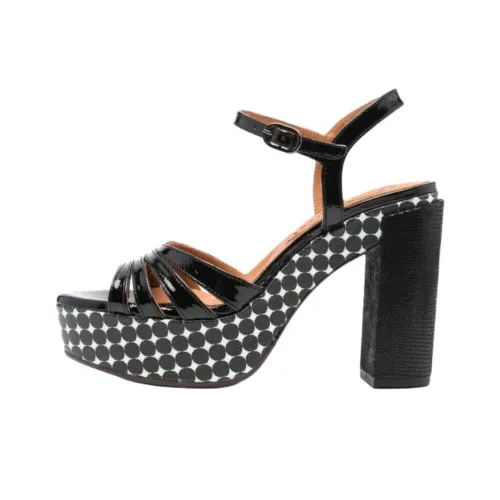 CHIE MIHARA Jynko Sucne One Strap Sandals Women's Black