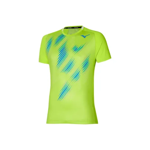Mizuno T-Shirts Men Yellow