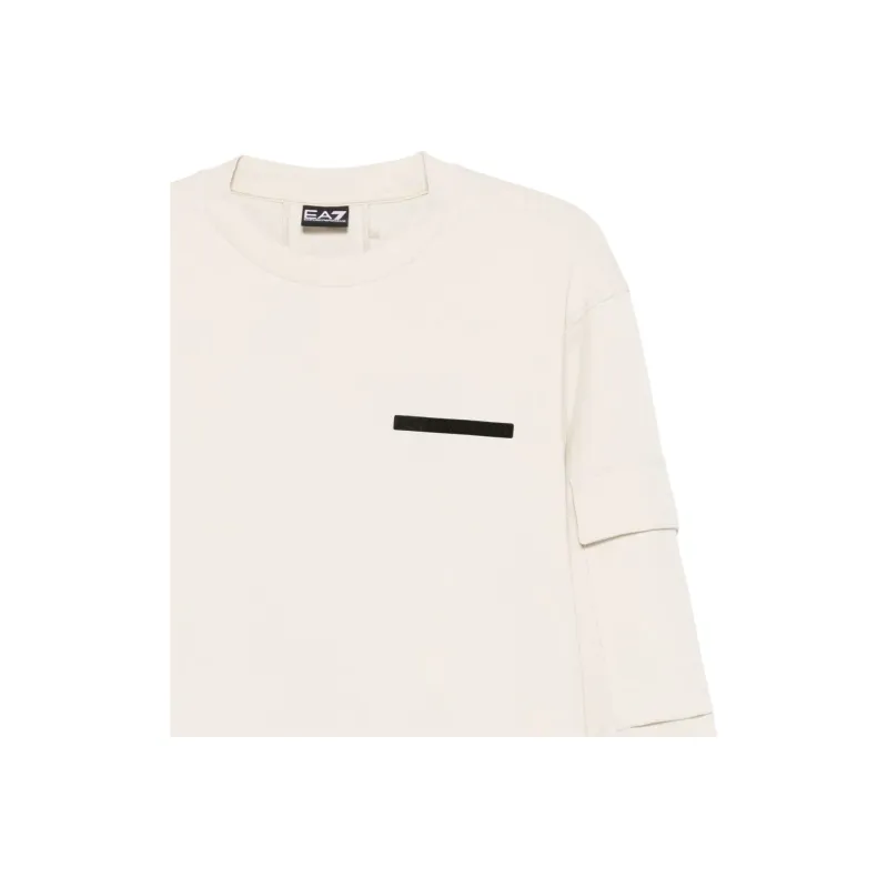 EMPORIO ARMANI Rubberised Logo print Sweatshirt-2