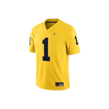 JORDAN Michigan Wolverines Men's Nike Dri FIT College Game Jersey