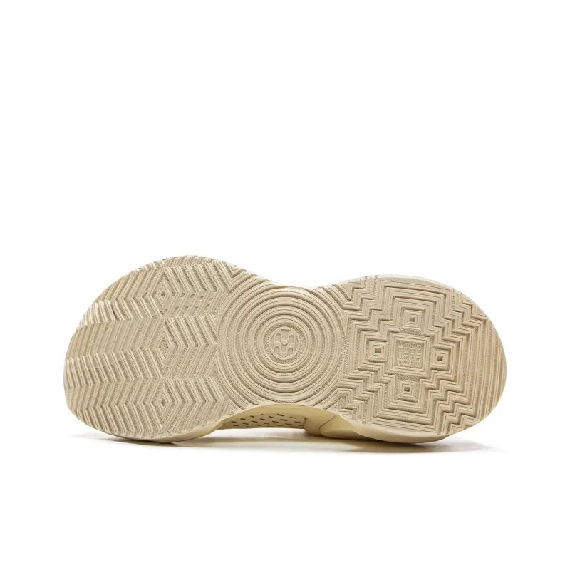 LiNing Jueying CRC Slip Resistant Rebound Low Top Casual Shoes Women's Greige-6