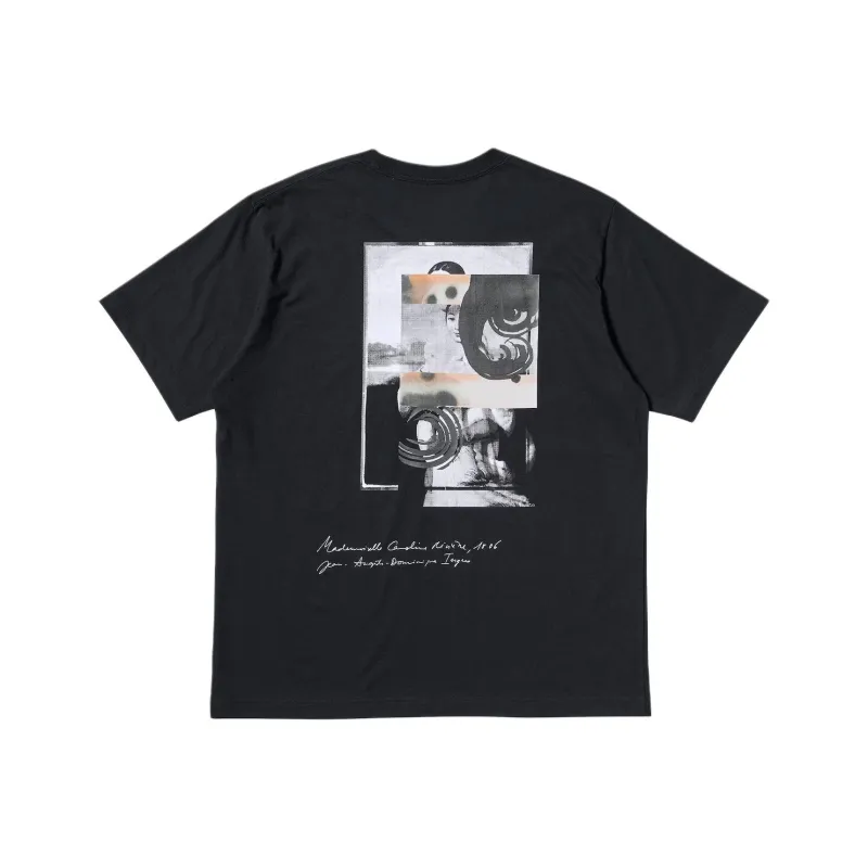 UNIQLO Louvre X Camille Henrot Collaboration T Shirts Unisex Black-0