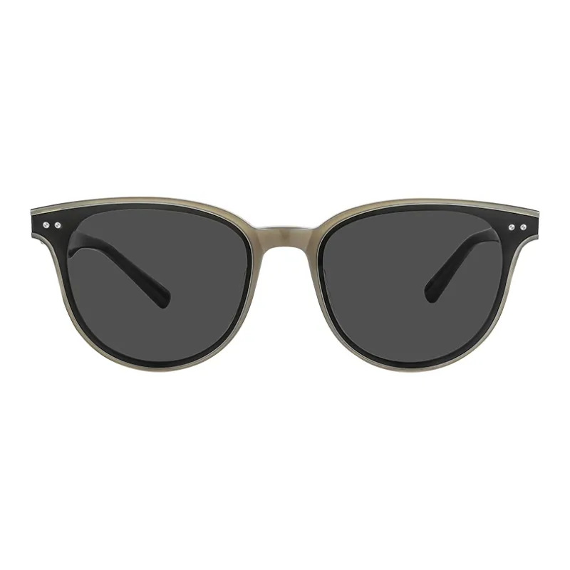 MUJOSH Plate Frame Round Frame Star Logo Fashion Sun Protection UV Protection Unisex-6