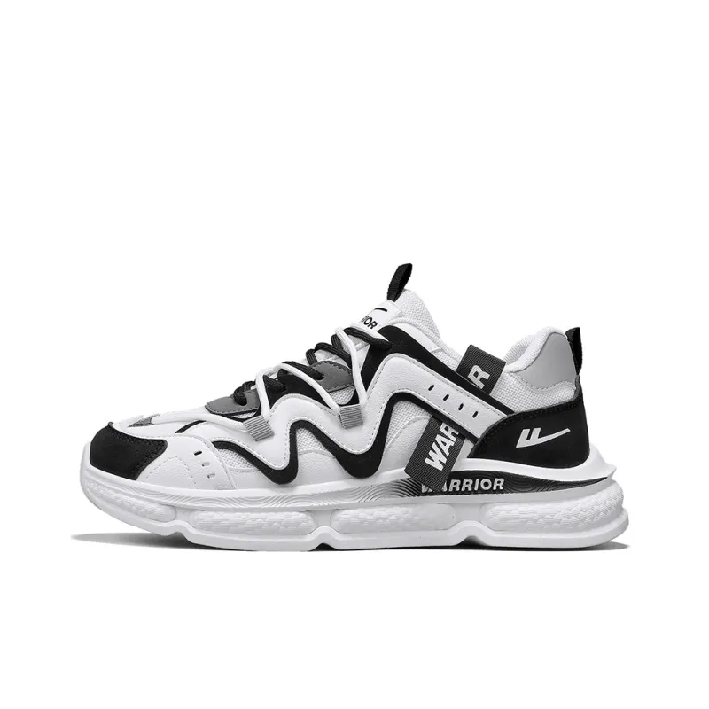Warrior Durable Lightweight Cushioning Low Top Chunky Sneakers Men's-0